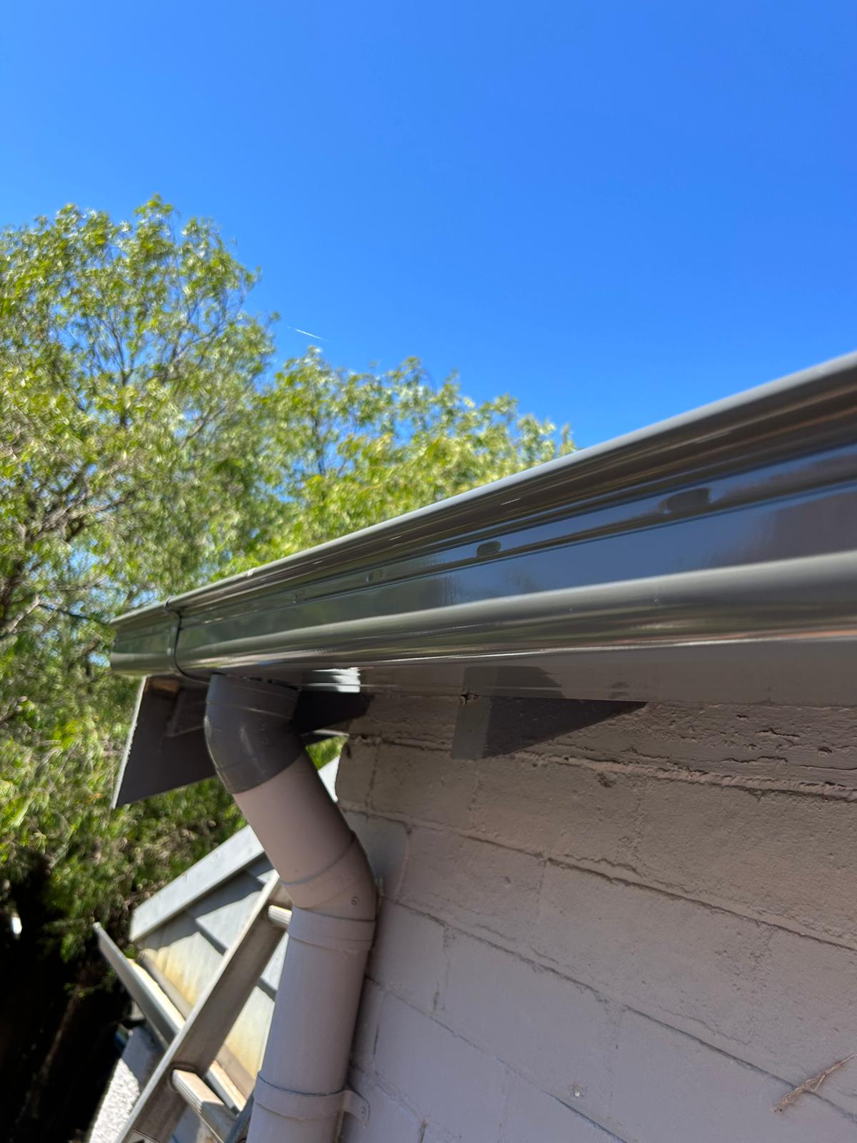 Professional gutter installation by North Shore Roof and Gutters