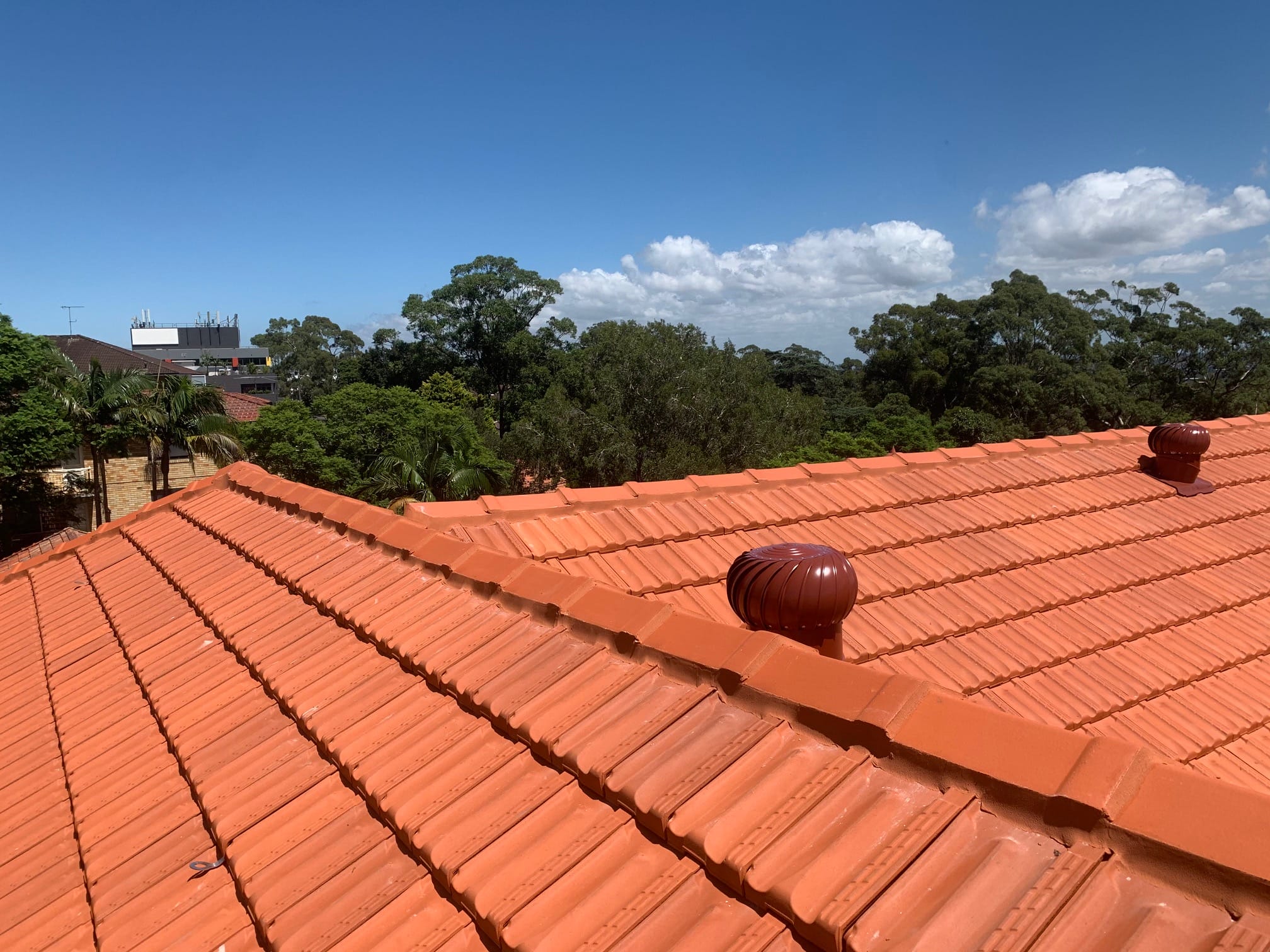 North Shore Roof and Gutters roofing work